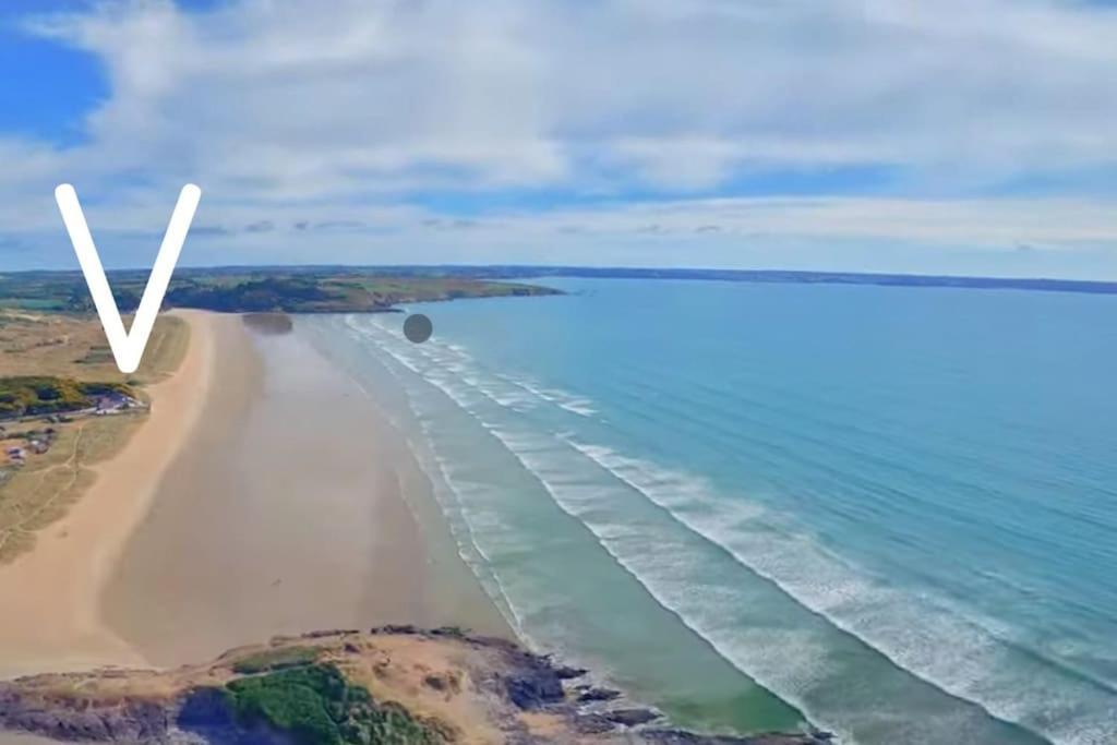 Appartement Pour 3 Personnes Sur La Plage Les Pieds Dans Leau Plonevez-Porzay Ngoại thất bức ảnh